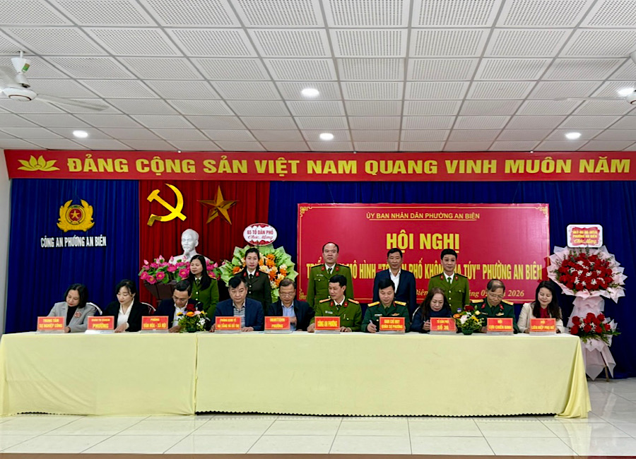 Phường An Biên triển khai mô hình “Tổ dân phố không ma túy”